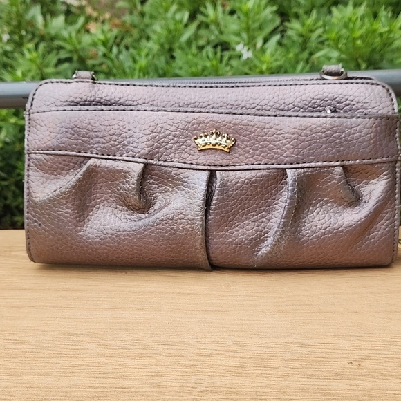 Juicy Couture Handbags - Juicy Couture Iridescent Convertible Purse Wallet